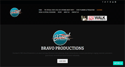 Desktop Screenshot of bravoevents-online.com